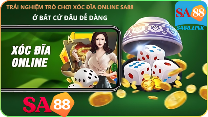 Trải nghiệm trò chơi Xóc đĩa online ở bất cứ đâu dễ dàng