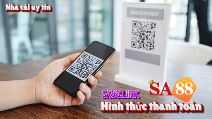 Hình thức thanh toán quét mã QR ngân hàng tiện lợi tại SA88