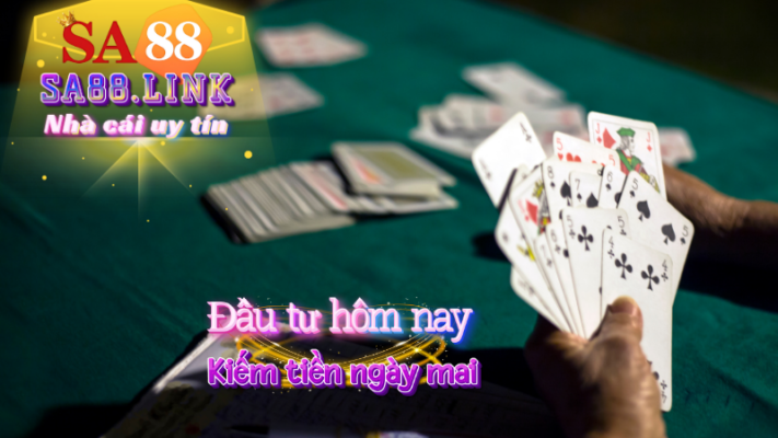 Poker là một trong những game bài ăn khách tại SA88